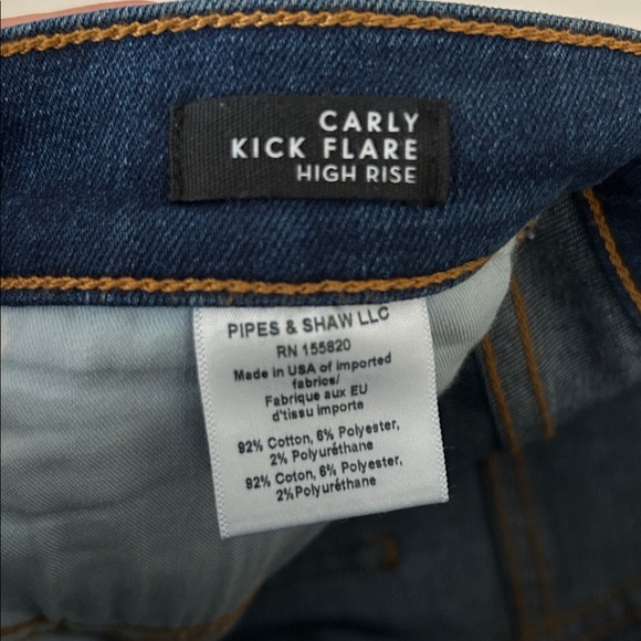 Veronica beard jeans Carly kick flare high rise 26 - Picture 5 of 9